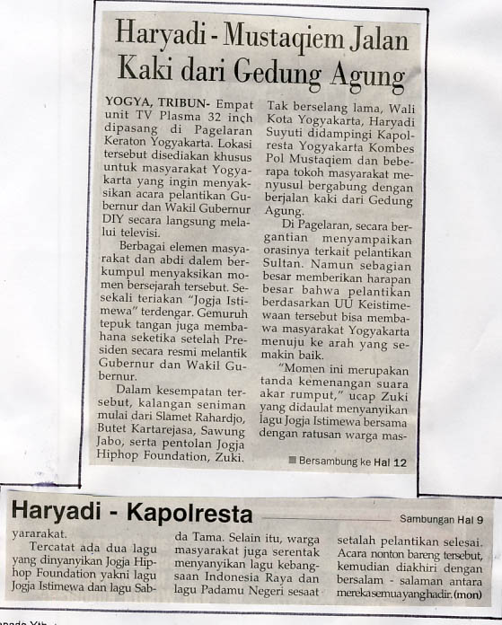 Kliping jogja terbaru
